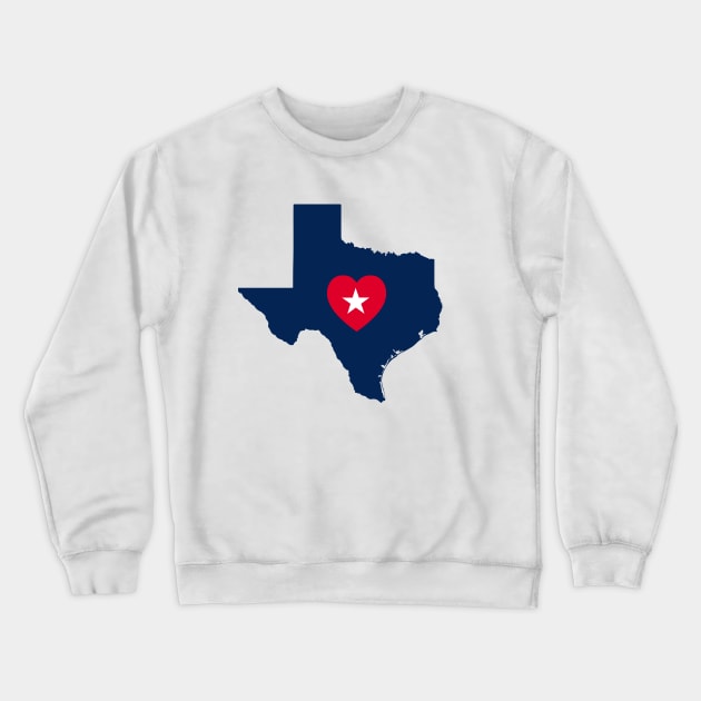 Texas Pride y&#39;all in the Lone Star State Crewneck Sweatshirt by Star58